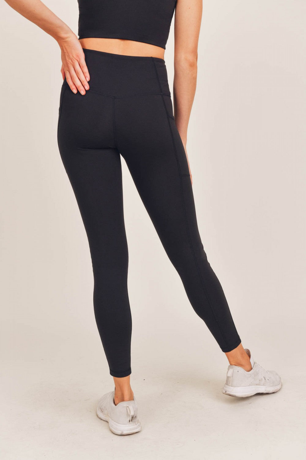 zuwimk Yoga Pants Long,Women No Front Seam Buttery Soft Leggings Ruched  High Waist Yoga Pants Black,S - Walmart.com